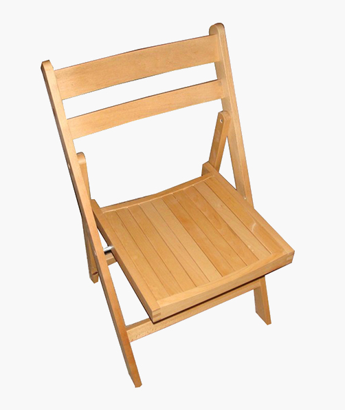 Wooden Beech Folding Chair for Event Hire