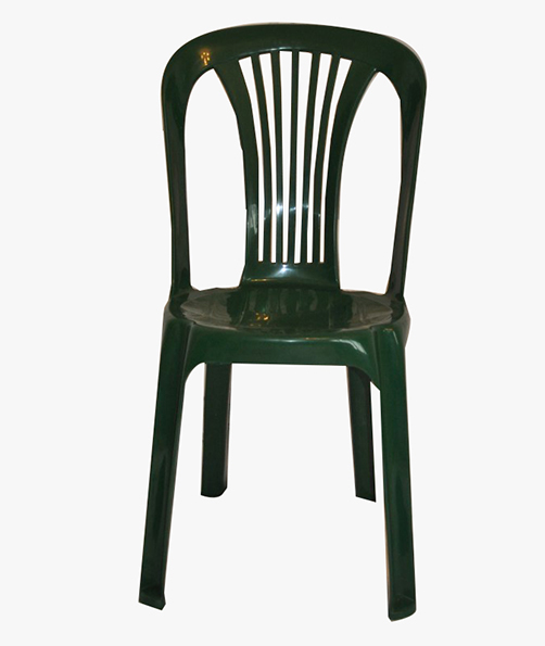 Poly Bistro Green Chair for Event Hire